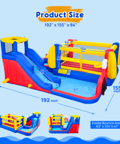 7 in1 Inflatable Bounce House