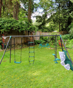Blackish Green Four Function Swingset