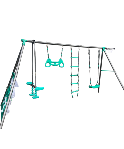 Blackish Green Four Function Swingset