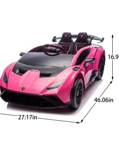 Lamborghini Huracan Sto 24V Kids Electric Ride-On Drift Car