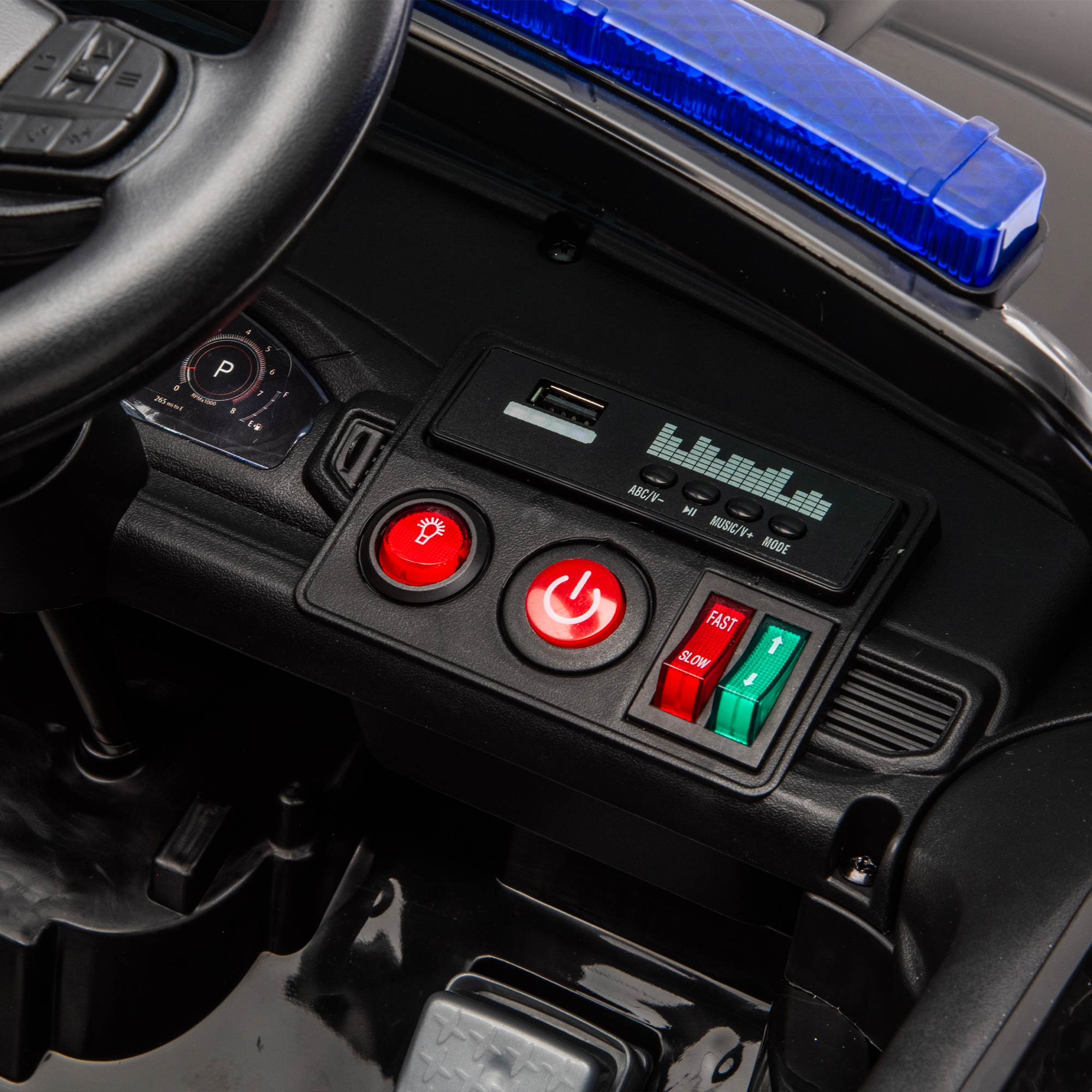 Ford Police 12V Ride On Truck