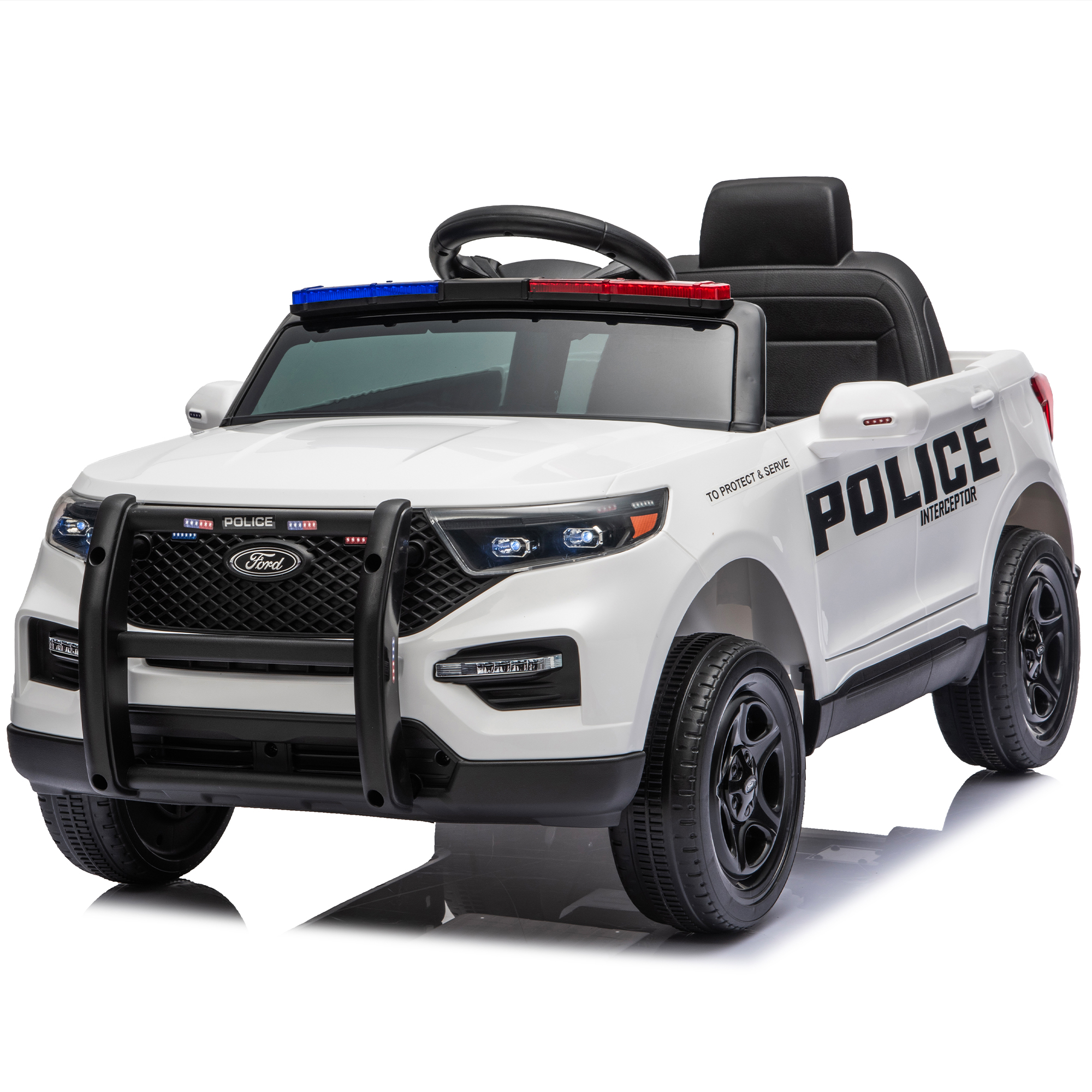 Ford Police 12V Ride On Truck