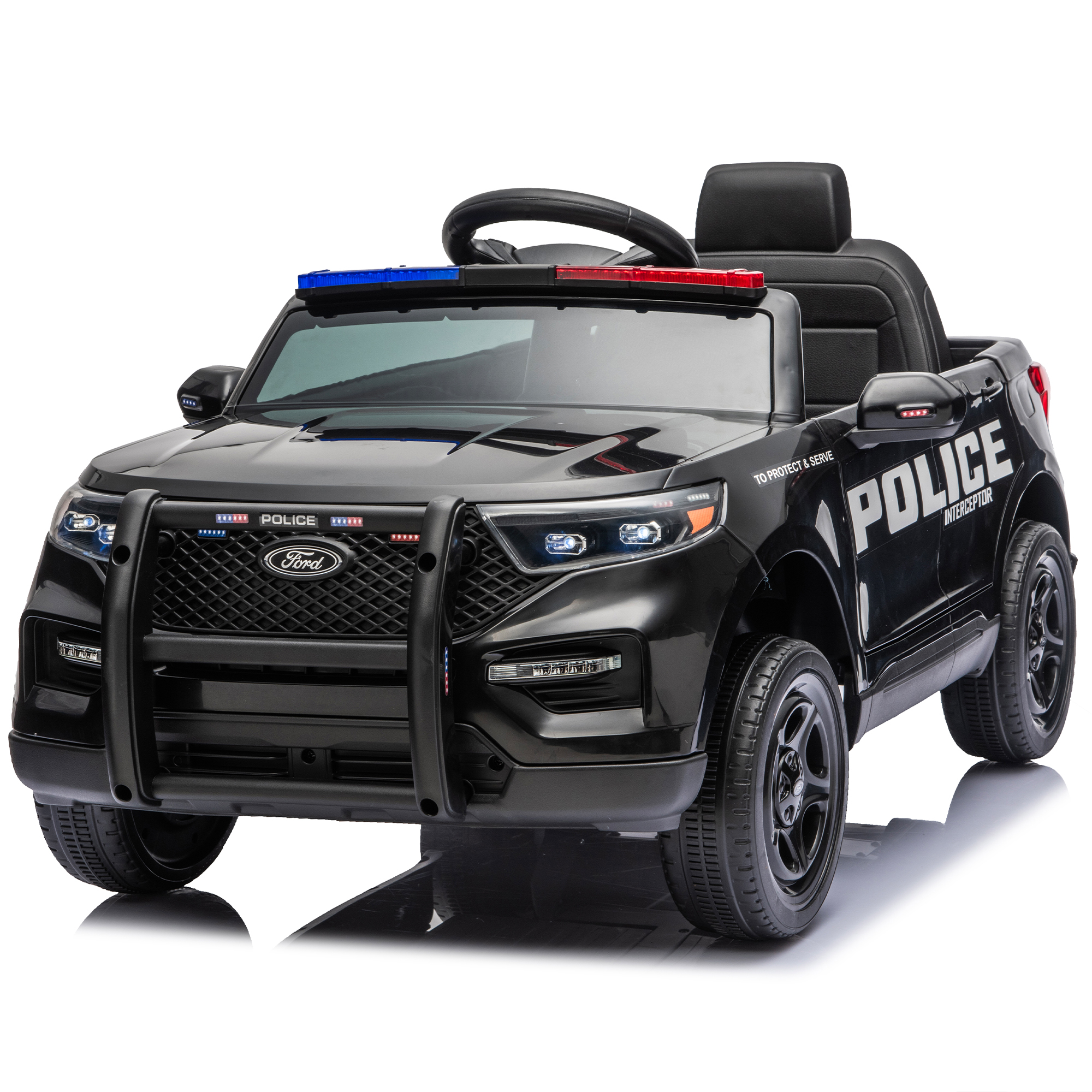 Ford Police 12V Ride On Truck