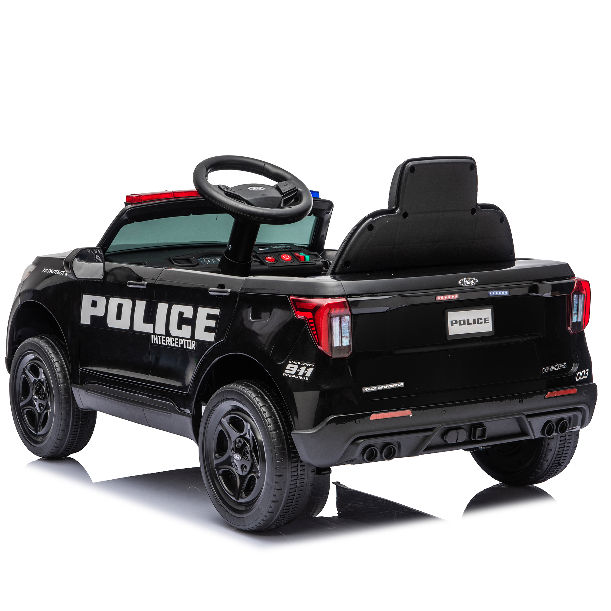 Ford Police 12V Ride On Truck