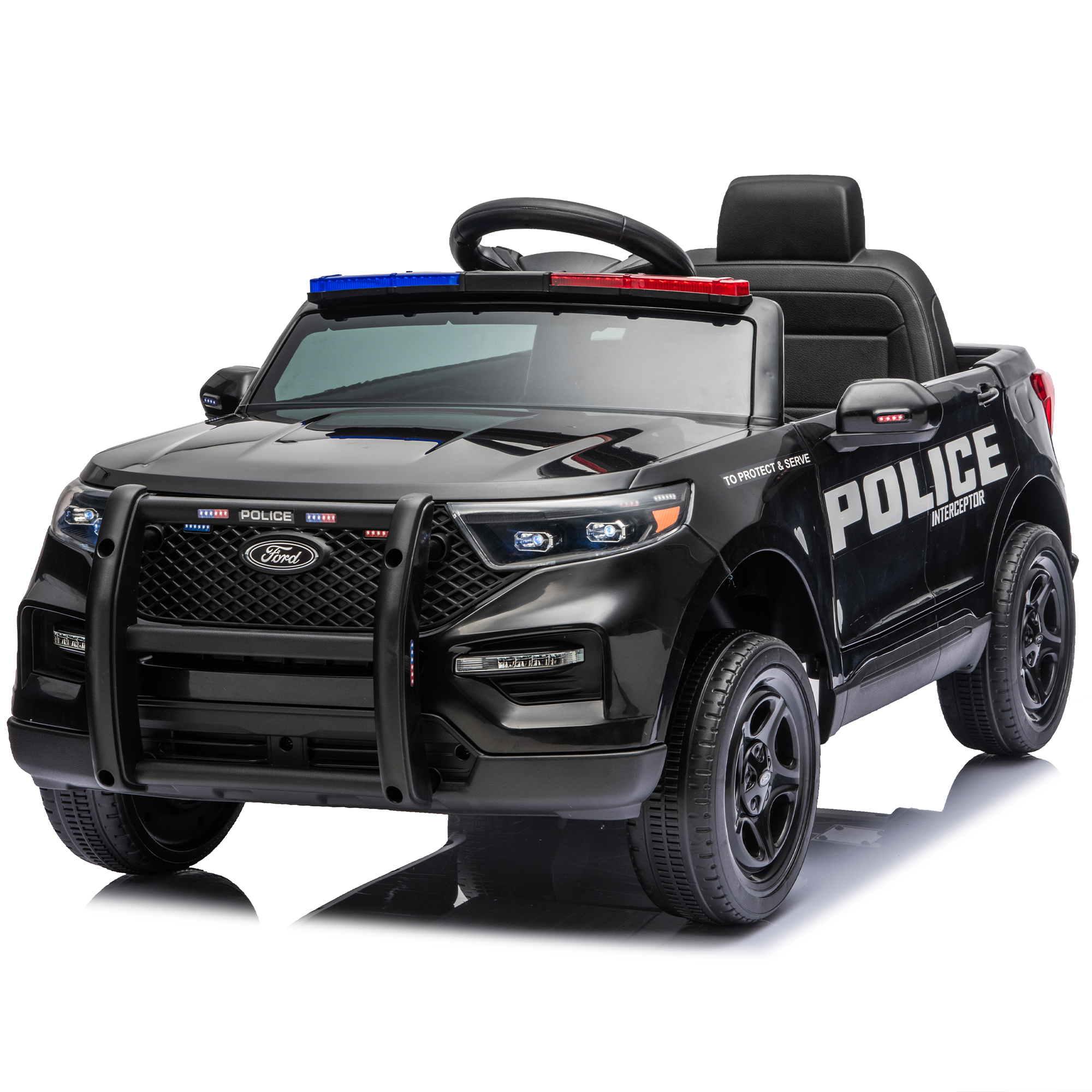 Ford Police 12V Ride On Truck