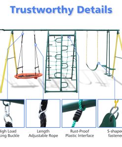 6 in 1 Swing Set 2026
