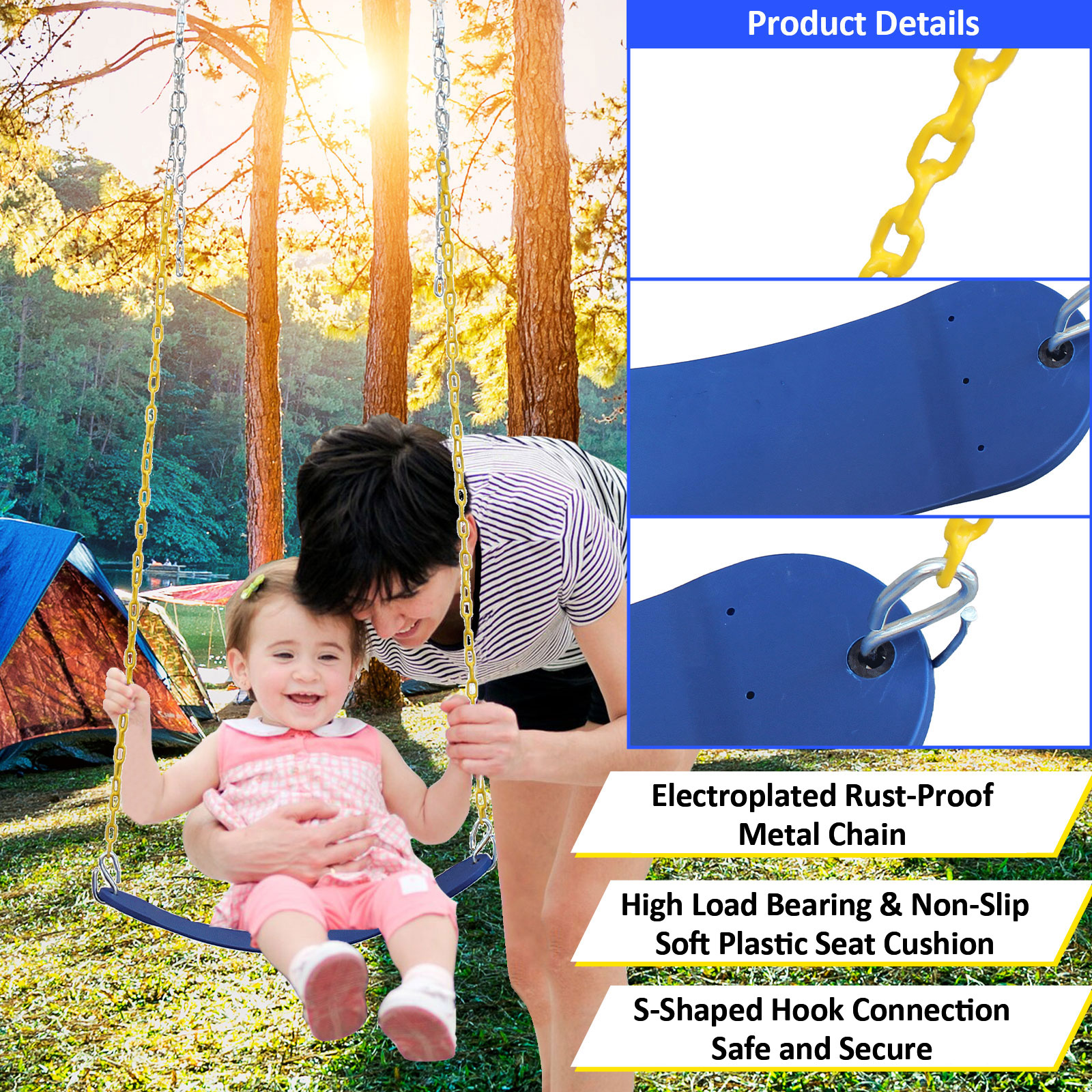 2 in 1 Swing Set