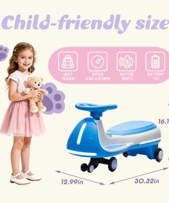 12v Ride On Electric Wiggle Car