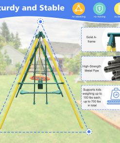 6 in 1 Swing Set 2026