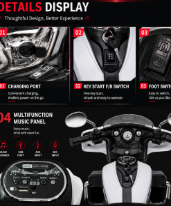 12v Kids Ride On Motorcycle