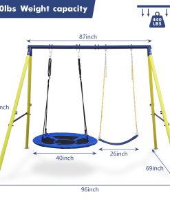 2 in 1 Swing Set